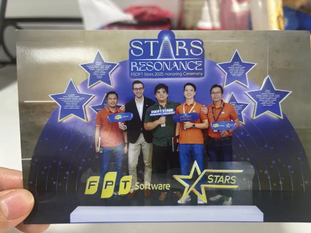 FPT Stars 2025 honouring ceremony photo